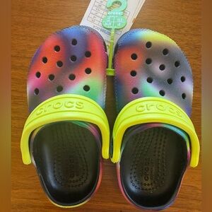 Crocs Toddler Rainbow Clogs - Size C7 - Brand New with Tags